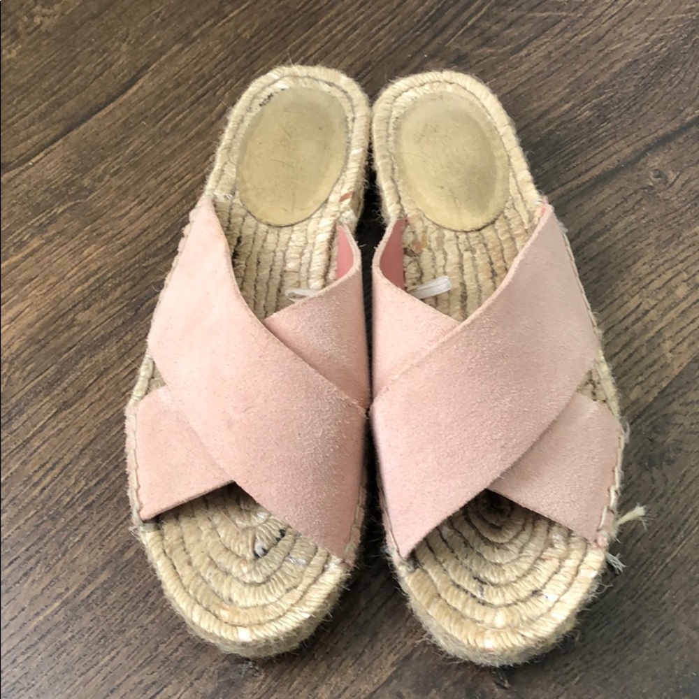 Espadrilles jute slides/sandals